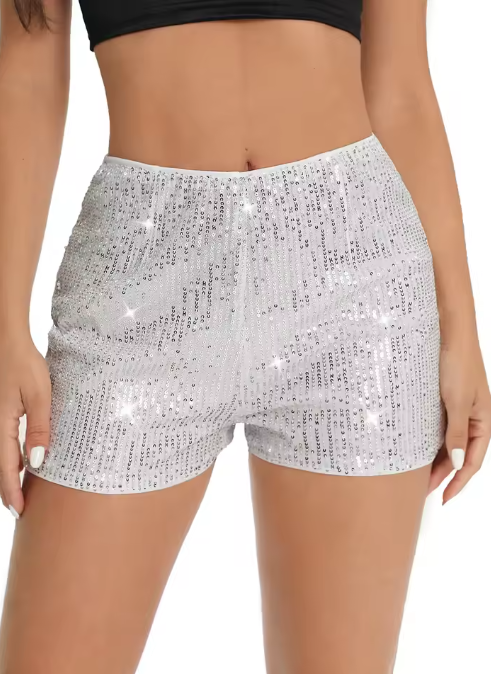 Shorts de Paetê